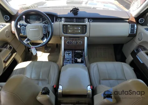 2016 Land Rover Range Rover Hse z USA, uszkodzony, nr VIN SALGS2KF1GA256988